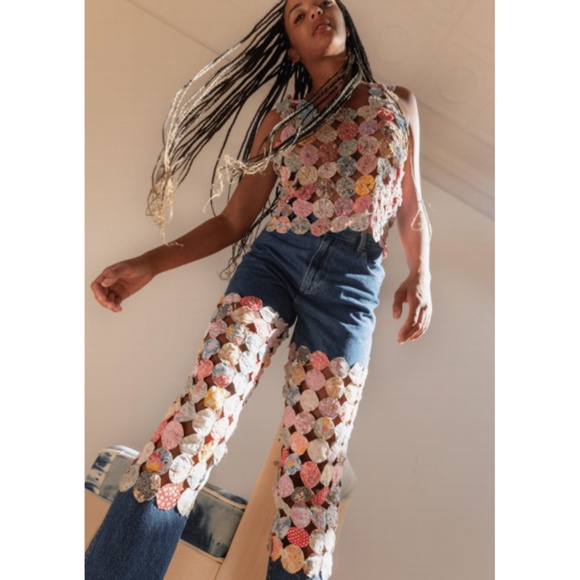 Series NY - YOYO Quilt Jeans - Picture 1 of 15